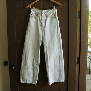 Levi's White Flare & Wide Leg Jeans